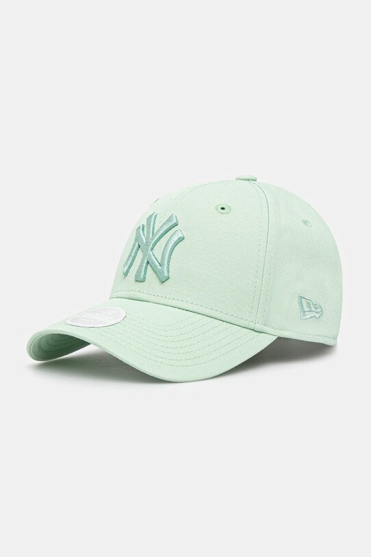 Βαμβακερό καπέλο του μπέιζμπολ New Era βαμβάκι πράσινο 60595169
