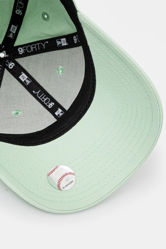 Βαμβακερό καπέλο του μπέιζμπολ New Era πράσινο 60595169