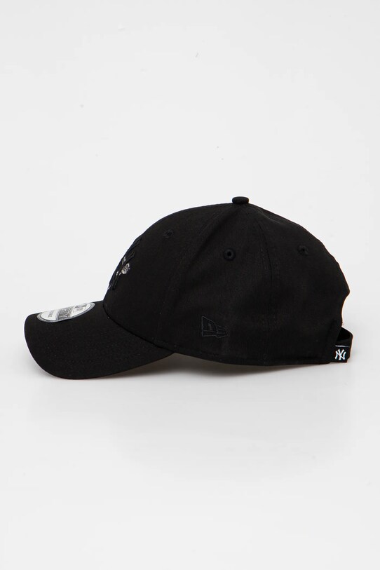 Αξεσουάρ Βαμβακερό καπέλο του μπέιζμπολ New Era 60595224 μαύρο
