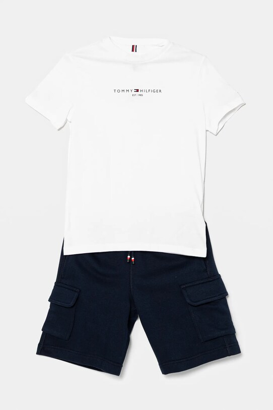 Παιδικό σετ Tommy Hilfiger KB0KB09661.128.176.PPYA σκούρο μπλε SS25