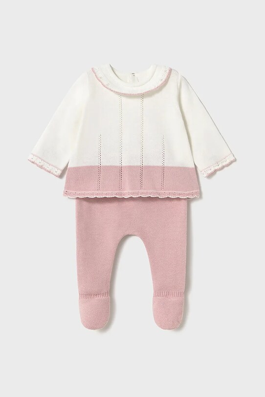 Σετ μωρού Mayoral Newborn 1587.2D.Newborn ροζ SS25
