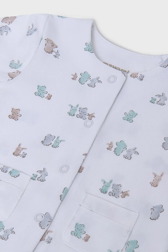 Σετ μωρού Mayoral Newborn 4-pack 9910.1A.Newborn.PPYH τιρκουάζ SS25