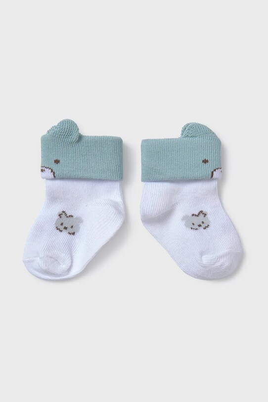 Σετ μωρού Mayoral Newborn 4-pack τιρκουάζ 9910.1A.Newborn.PPYH