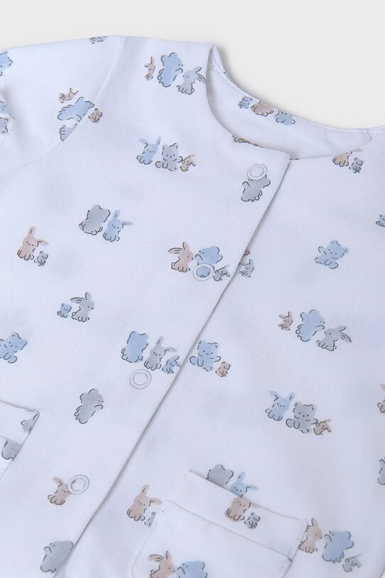 Σετ μωρού Mayoral Newborn 4-pack 9910.1A.Newborn.PPYH μπλε SS25