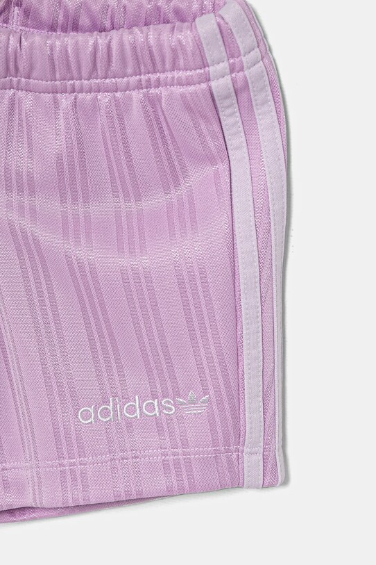Σετ μωρού adidas Originals μωβ JC6617