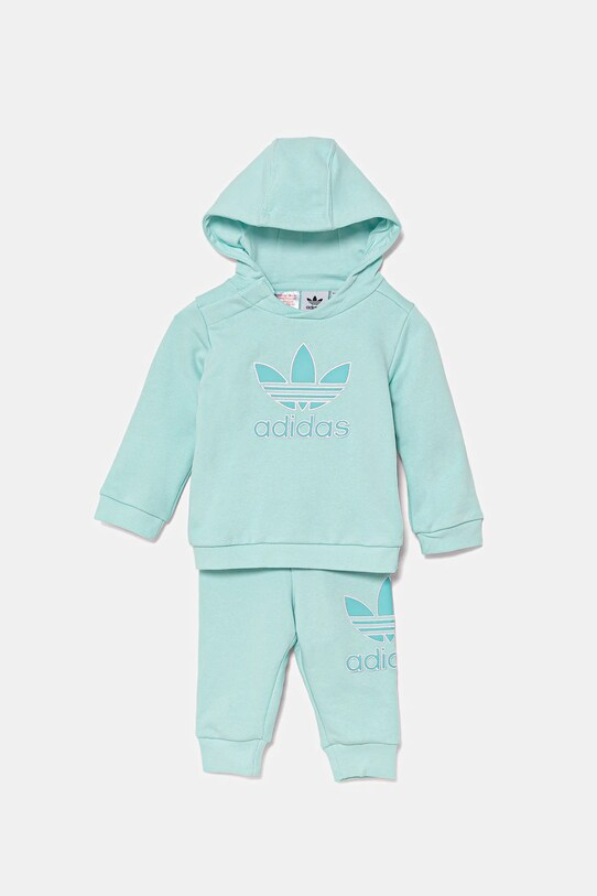 Βρεφική φόρμα adidas Originals πλεκτό ύφασμα τιρκουάζ JC6590