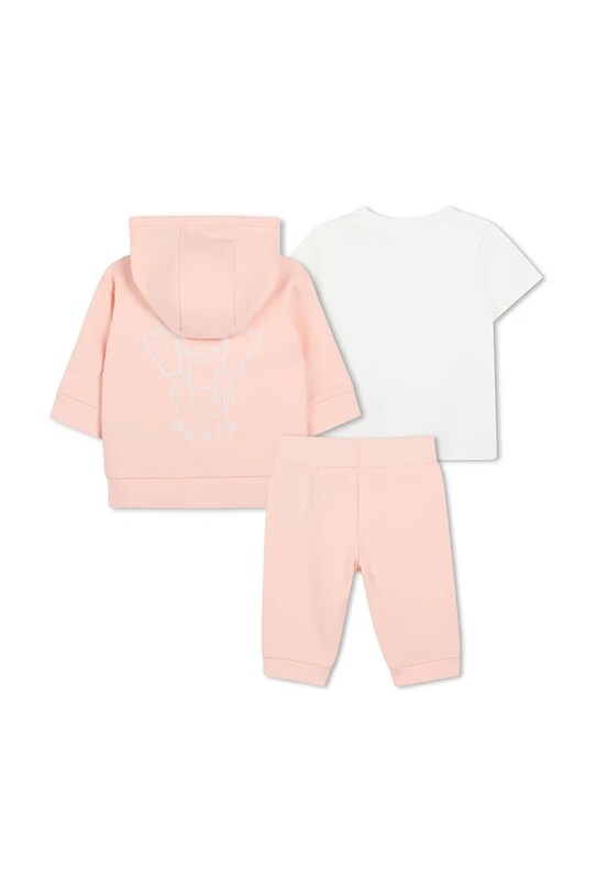 Σετ μωρού Kenzo Kids K60868.86 πορτοκαλί SS25