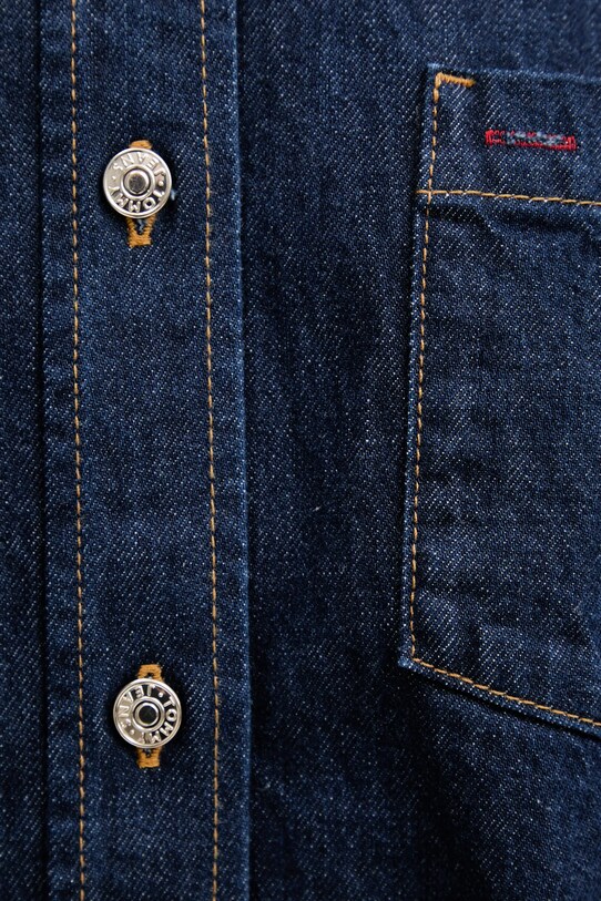 Τζιν μπουφάν Tommy Jeans DW0DW20567 σκούρο μπλε
