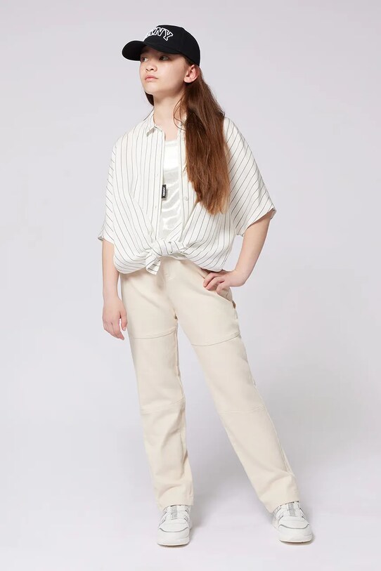 Παιδικό πουκάμισο Dkny με μοτίβο λευκό D62257.114.150