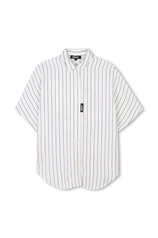 Παιδικό πουκάμισο Dkny D62257.114.150 λευκό SS25