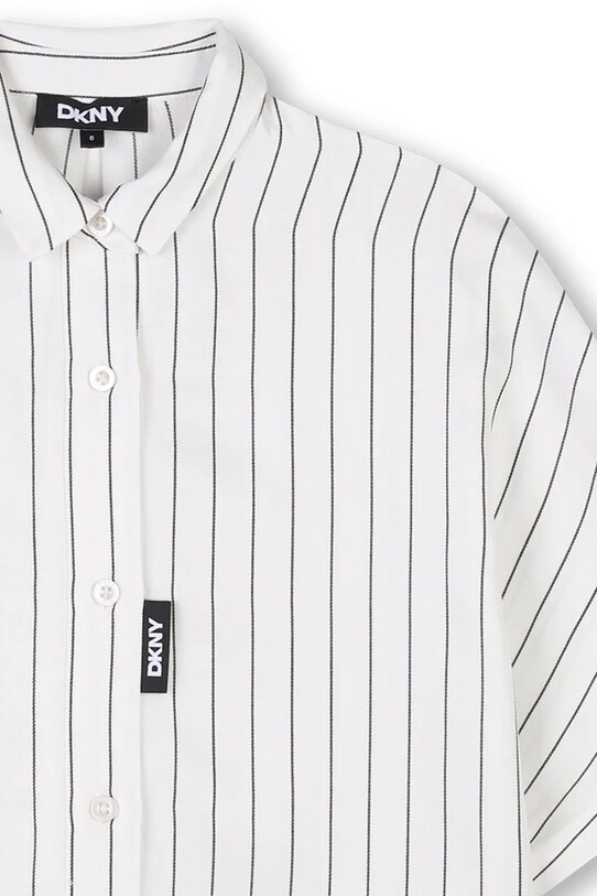 Παιδικό πουκάμισο Dkny λευκό D62257.114.150