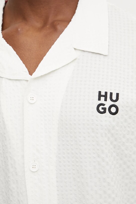 Πουκάμισο HUGO 50540111 μπεζ
