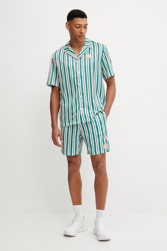 Πουκάμισο Fila Lastro FAM0926 πράσινο SS25