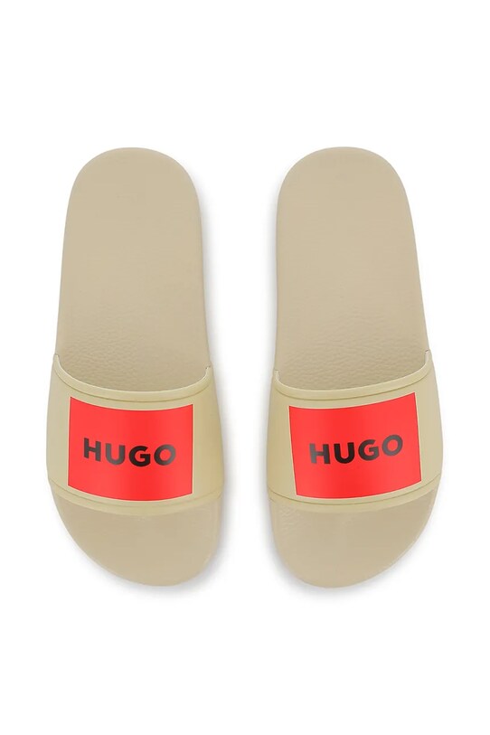 Παιδικές παντόφλες HUGO μπεζ G00297.27.35