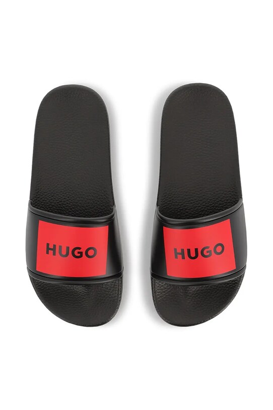 Παιδικές παντόφλες HUGO μαύρο G00297.27.35