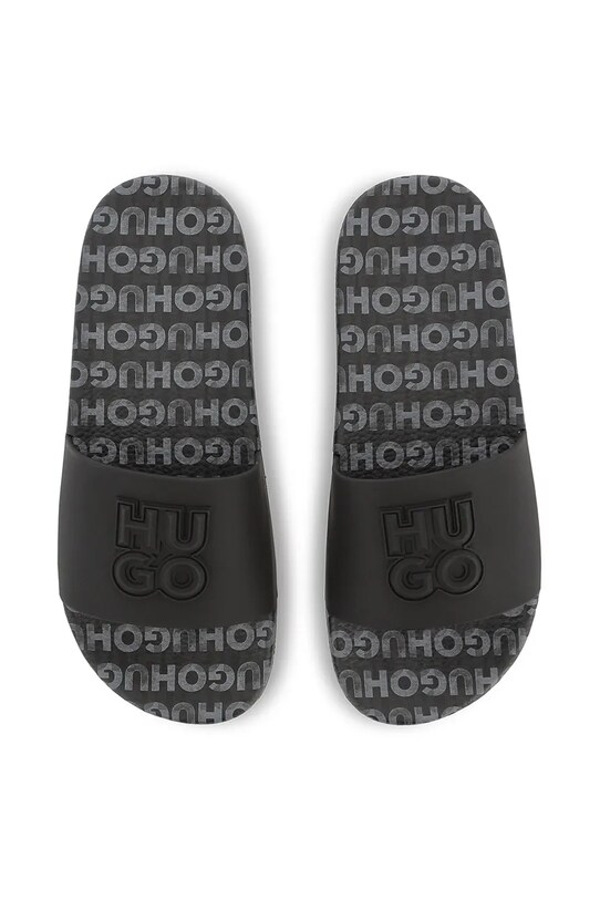 Παιδικές παντόφλες HUGO μαύρο G00298.27.35