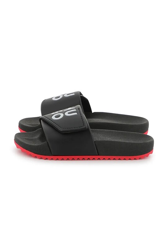 Παιδικές παντόφλες HUGO G00300.36.41 μαύρο SS25