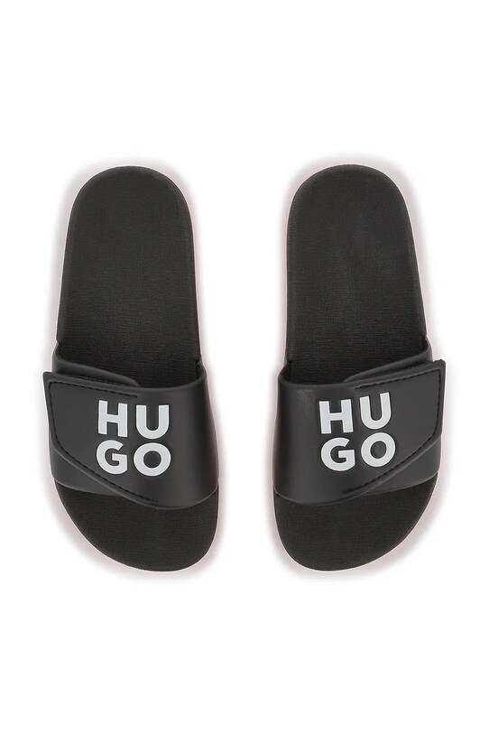 Παιδικές παντόφλες HUGO μαύρο G00300.36.41