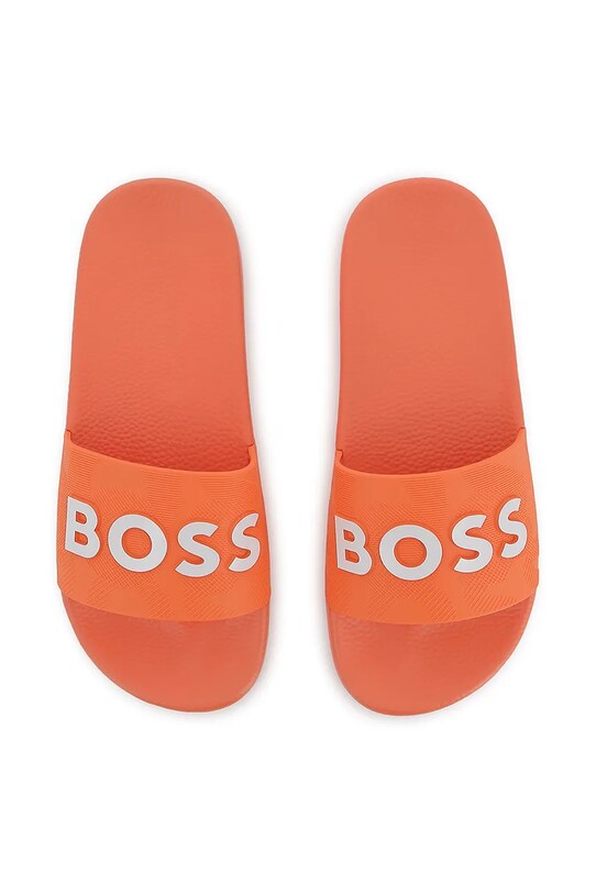 Παιδικές παντόφλες BOSS πορτοκαλί J51643.27.35
