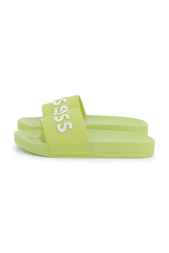 Παιδικές παντόφλες BOSS J51643.36.41 πράσινο SS25