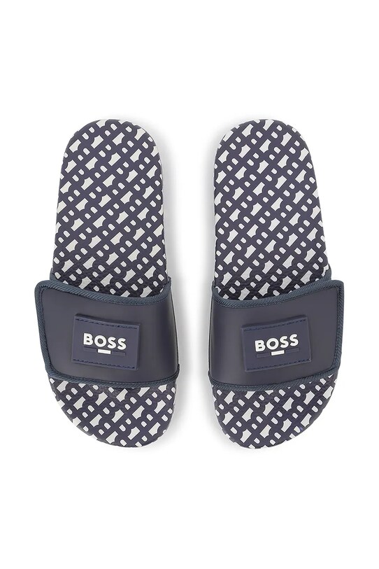 Παιδικές παντόφλες BOSS σκούρο μπλε J51647.27.35