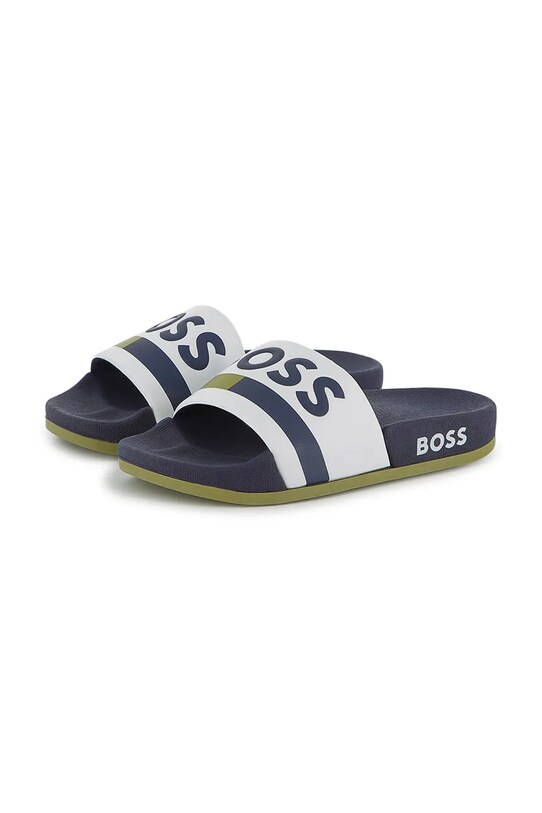 Παιδικές παντόφλες BOSS σκούρο μπλε J51649.27.35