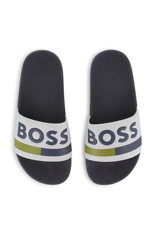 Παιδικές παντόφλες BOSS σκούρο μπλε J51649.27.35
