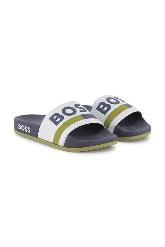 Παιδικές παντόφλες BOSS J51649.27.35 σκούρο μπλε