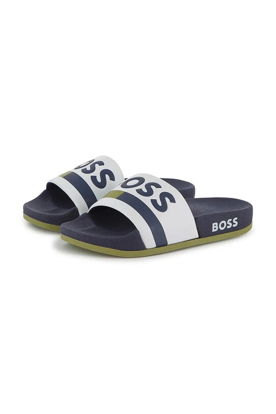 Παιδικές παντόφλες BOSS σκούρο μπλε J51649.36.41