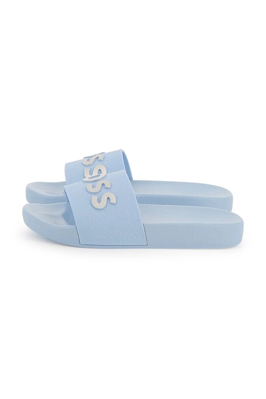 Παιδικές παντόφλες BOSS J51662.36.41 μπλε SS25