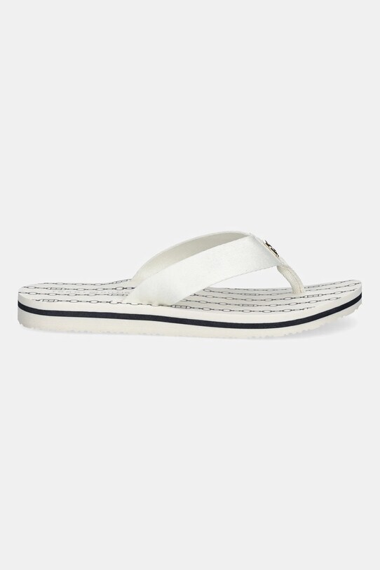 Σαγιονάρες Tommy Hilfiger TH CHAIN PRINT BEACH SANDAL FW0FW08514 μπεζ SS25