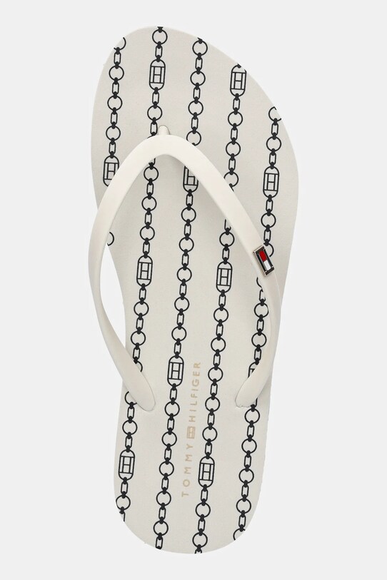 Σαγιονάρες Tommy Hilfiger HILFIGER STRAP BEACH SANDAL μπεζ FW0FW08518