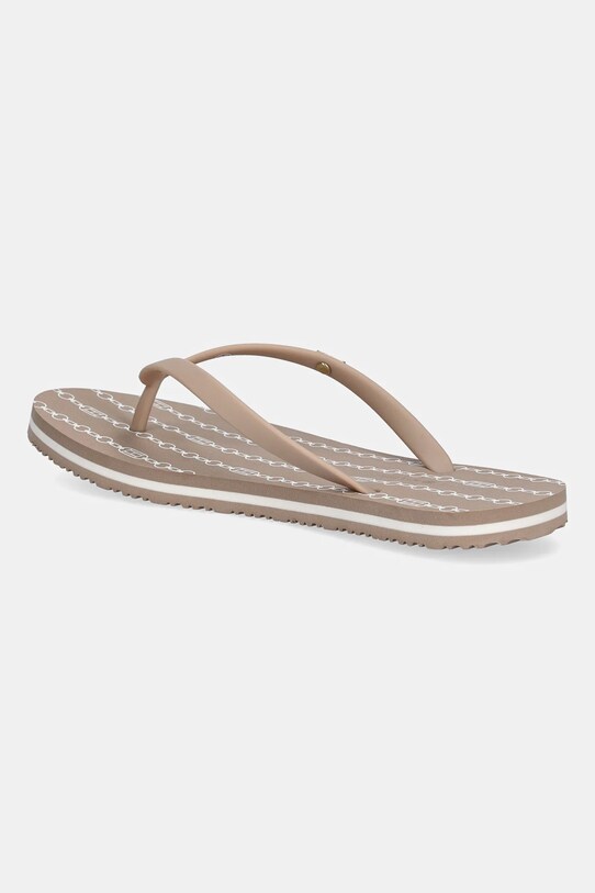 Παπούτσια Σαγιονάρες Tommy Hilfiger HILFIGER STRAP BEACH SANDAL FW0FW08518 μπεζ