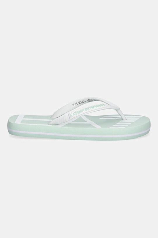 Σαγιονάρες EA7 Emporio Armani XK196.XCQ004 πράσινο SS25