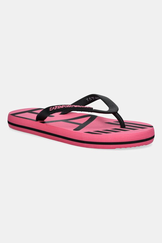 Σαγιονάρες EA7 Emporio Armani φλατ ροζ XK196.XCQ004
