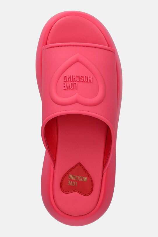 Παντόφλες Love Moschino ροζ JA28207I0MI40604