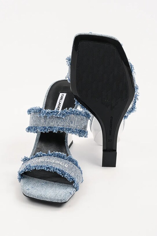 Παντόφλες Karl Lagerfeld WAVERLY KL34611D.DLB μπλε