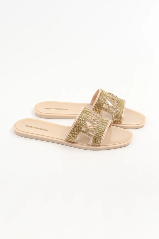 Παντόφλες Karl Lagerfeld JELLY III KL80005S.VGD χρυσαφί SS25
