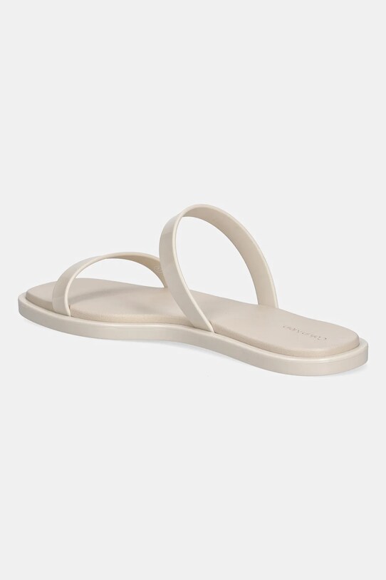 Παπούτσια Παντόφλες Calvin Klein DOUBLE BAR SLIDE - JELLY HW0HW02417 μπεζ