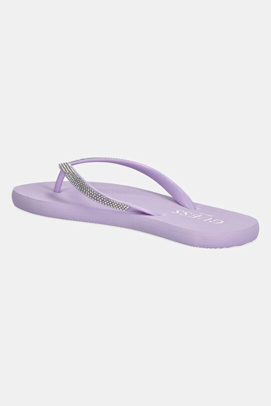 Παπούτσια Σαγιονάρες Guess FLIP FLOP RHINESTONE E5GZ05.BB00F.A405 μωβ