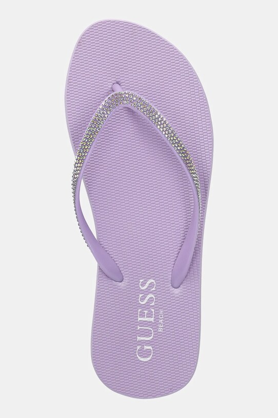 Σαγιονάρες Guess FLIP FLOP RHINESTONE μωβ E5GZ05.BB00F.A405
