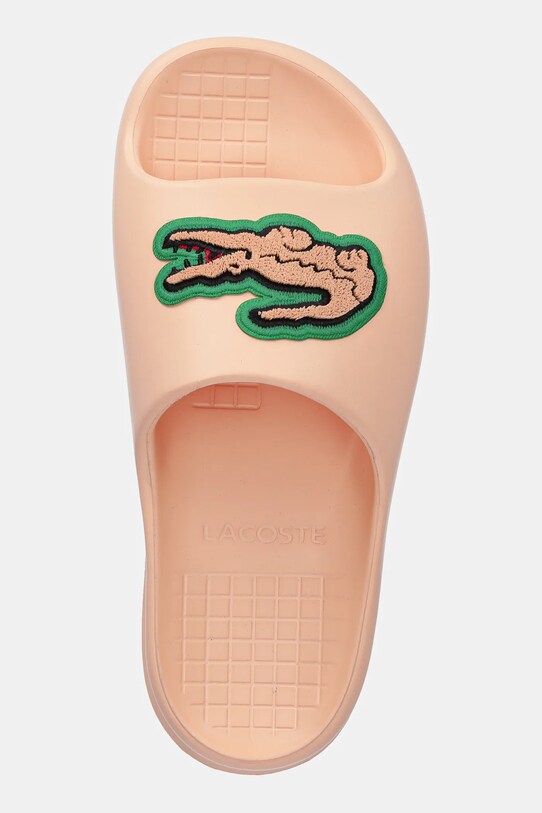 Παντόφλες Lacoste SERVE SLIDE 2.0 πορτοκαλί 49CFA0027