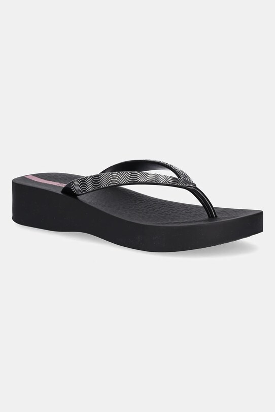 Σαγιονάρες Ipanema MESH X PLAT ίσια πλατφόρμα μαύρο 83612.BB801