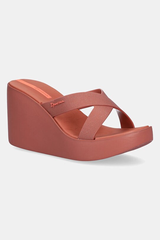 Παντόφλες Ipanema HIGH FASHION πλατφόρμα πορτοκαλί 83646.BD678