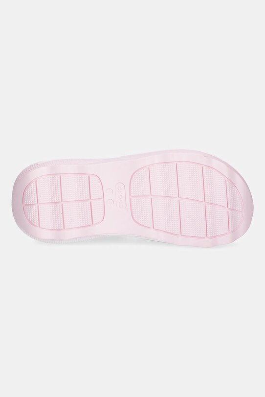 Παντόφλες Crocs Mega Crush Tripe Strap 209842.6ZW ροζ