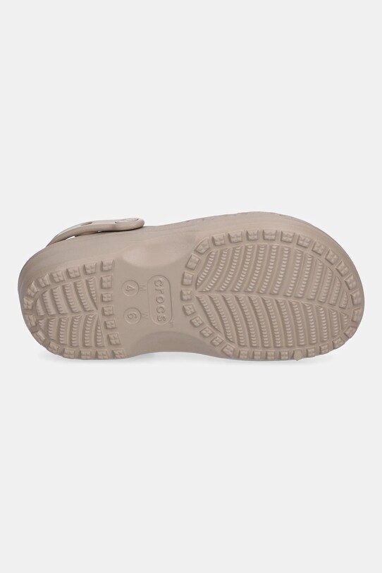 Παντόφλες Crocs Classic Floral Cut Out Clog 210927.214 καφέ