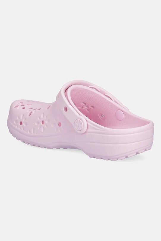 Παπούτσια Παντόφλες Crocs Classic Floral Cut Out Clog 210927.6ZW ροζ