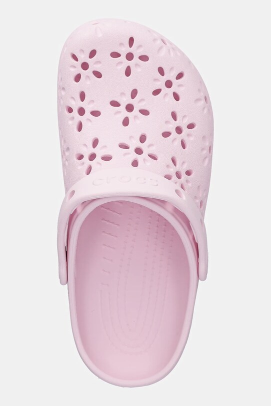Παντόφλες Crocs Classic Floral Cut Out Clog ροζ 210927.6ZW