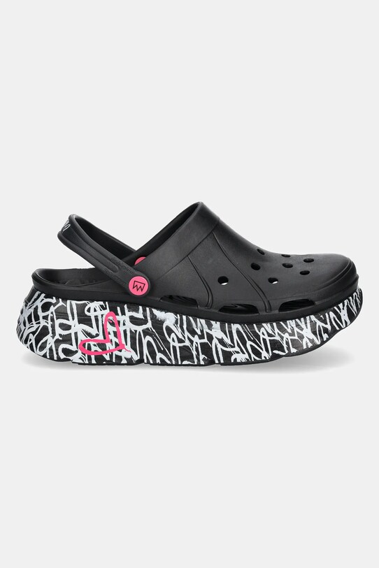 Παντόφλες Skechers SKECHERS X JGOLDCROWN 111324 μαύρο SS25