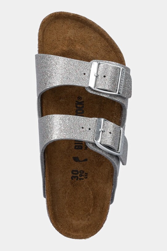 Παιδικές παντόφλες Birkenstock Arizona ασημί 1029468.26.35
